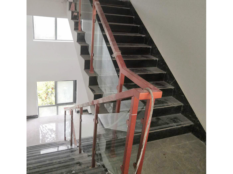 不銹鋼玻璃扶手工程案例