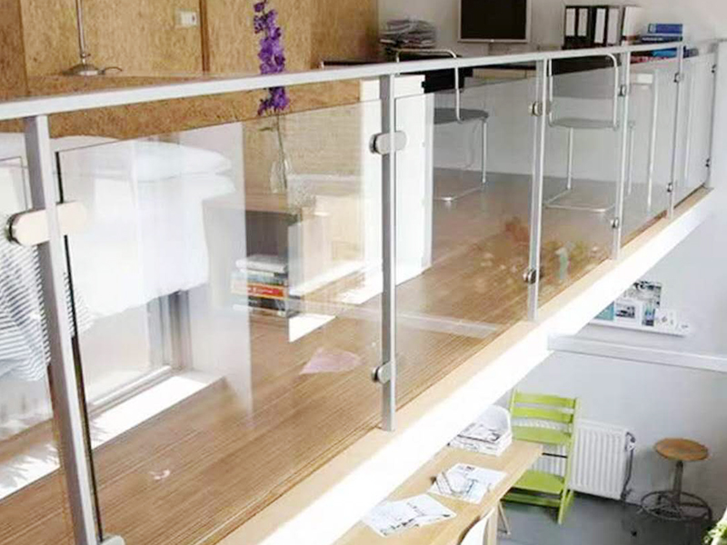 不銹鋼玻璃扶手工程案例