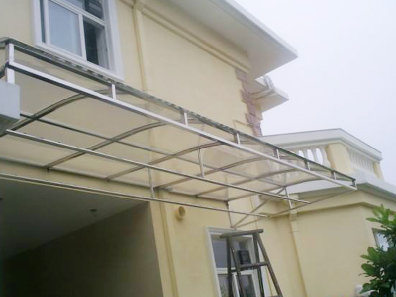 玻璃雨棚工程案例